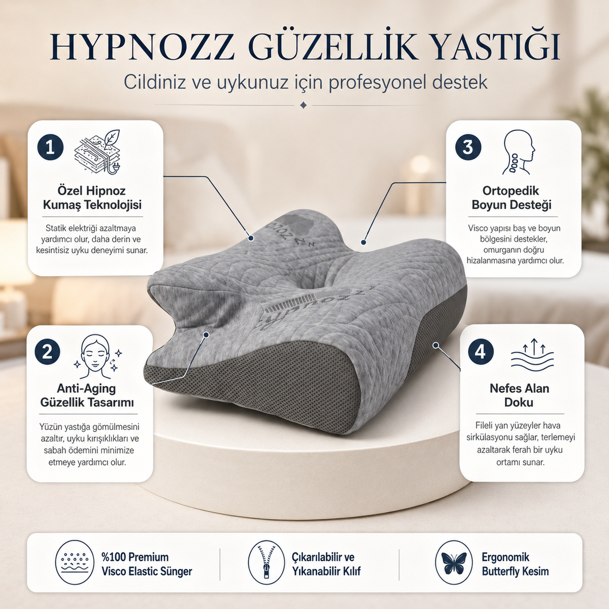 Pofudy Ortopedik Topraklama Yastığı