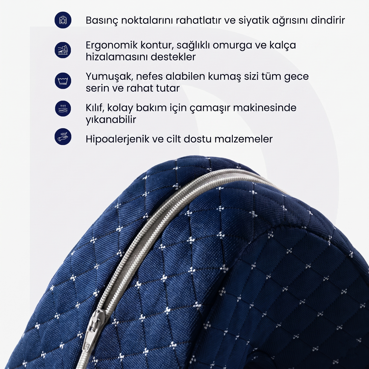 Pofudy Destekleyici Visko Yastık